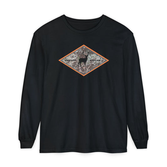 Western Antler Camo Long Sleeve T-Shirt