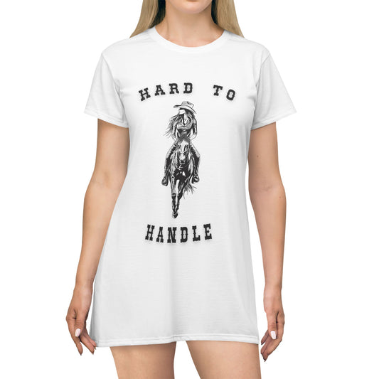 T-Shirt Dress - "Hard to Handle"