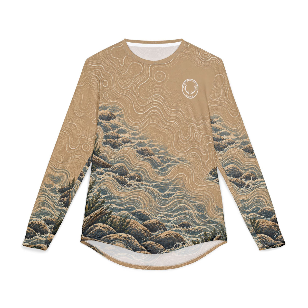 Deschutes River Fishing Long Sleeve UV Shirt