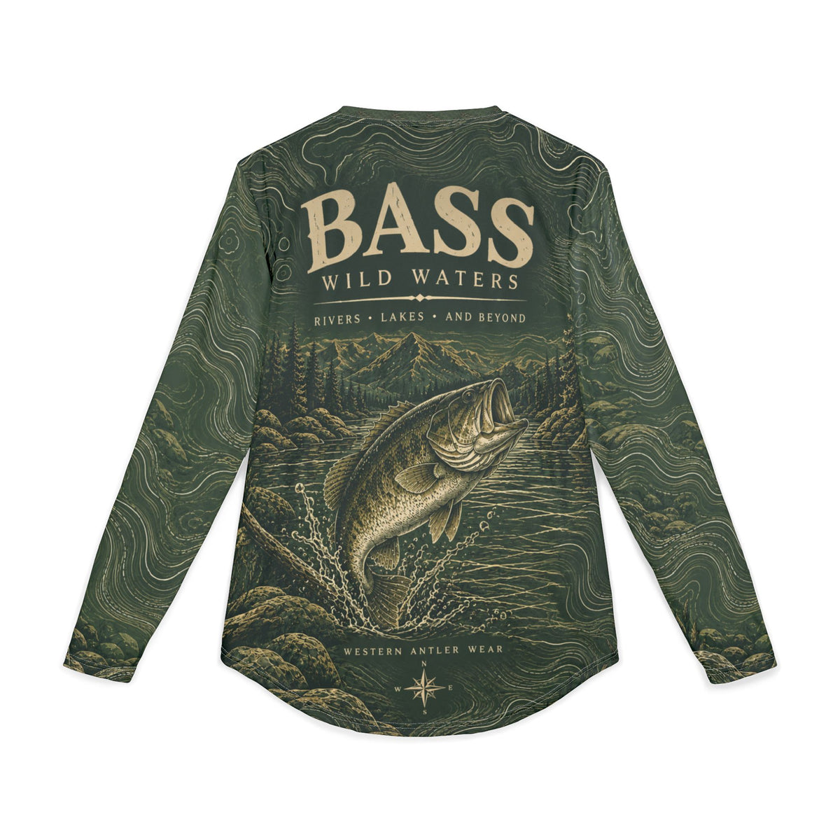 Bass Wild Waters Long Sleeve UV Shirt